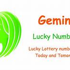 gemini lucky numbers for the lottery